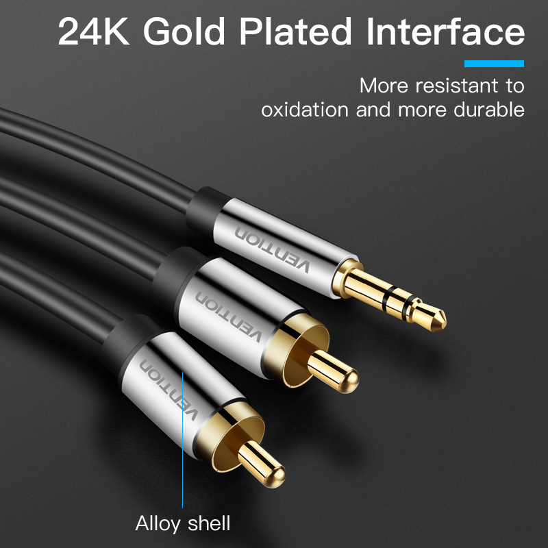 Vention RCA Cable 3.5 to 2rca  - Home Cinema Tv recension och pris